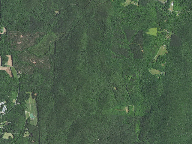 Aerial image of Camp 7