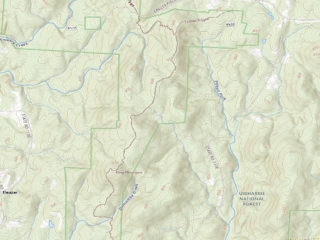 USGS topographic map of Camp 7