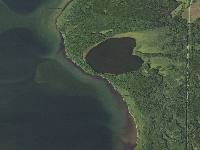 Aerial image of Camp Cassaway C26
