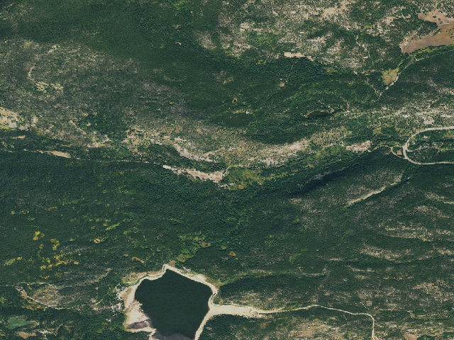 Aerial image of Camp Dick