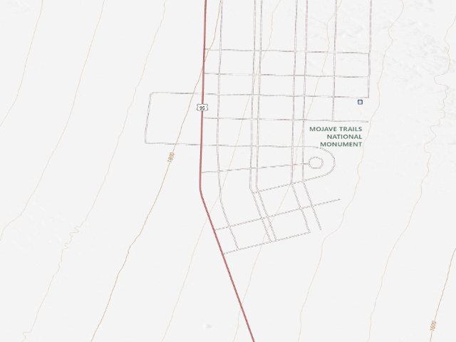 USGS topographic map of Camp Ibis-Patton 