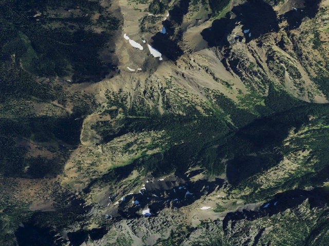 Aerial image of Camp Mystery