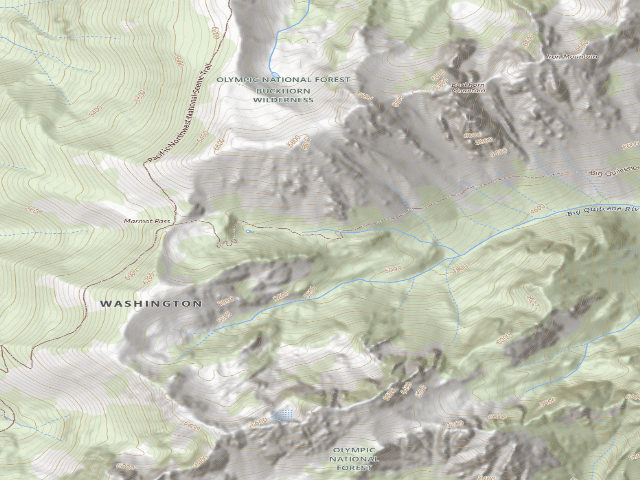 USGS topographic map of Camp Mystery