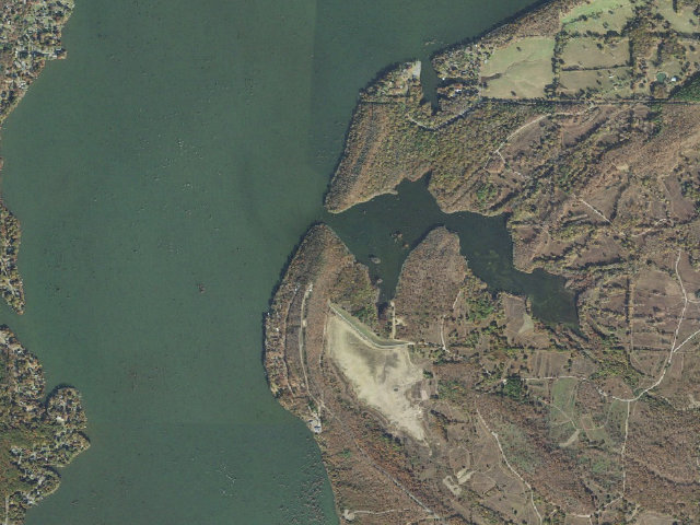 Aerial image of Camp Robinson Camping Area #3
