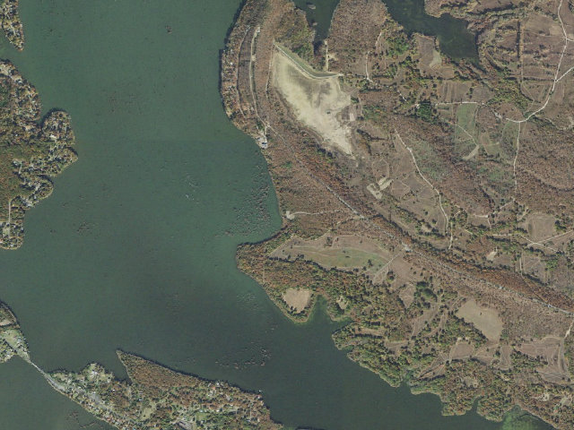 Aerial image of Camp Robinson Camping Area #4