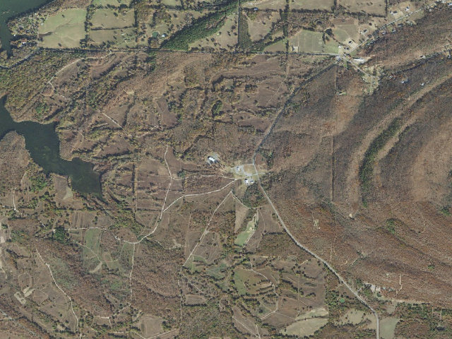 Aerial image of Camp Robinson WDA RV Camping Area