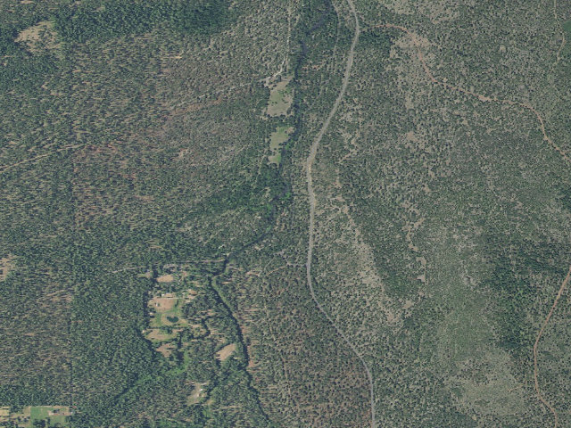 Aerial image of Camp Sherman