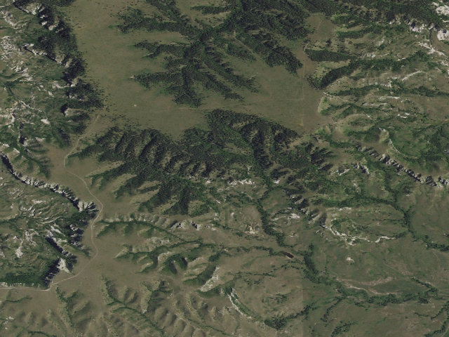 Aerial image of Camp Spring