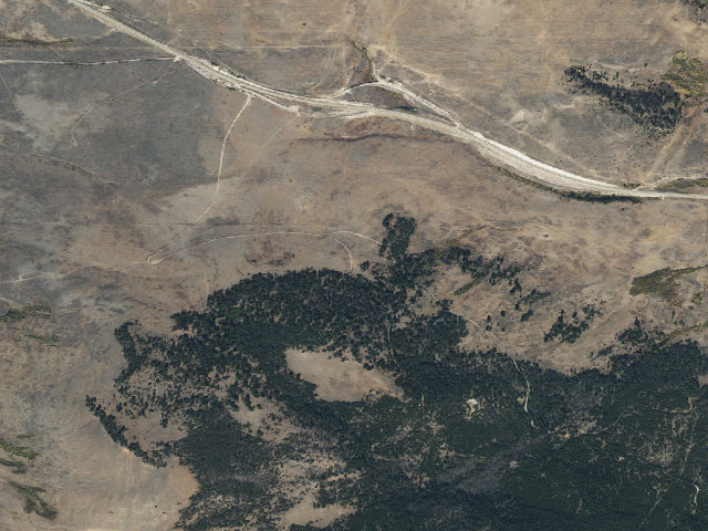 Aerial image of Camper