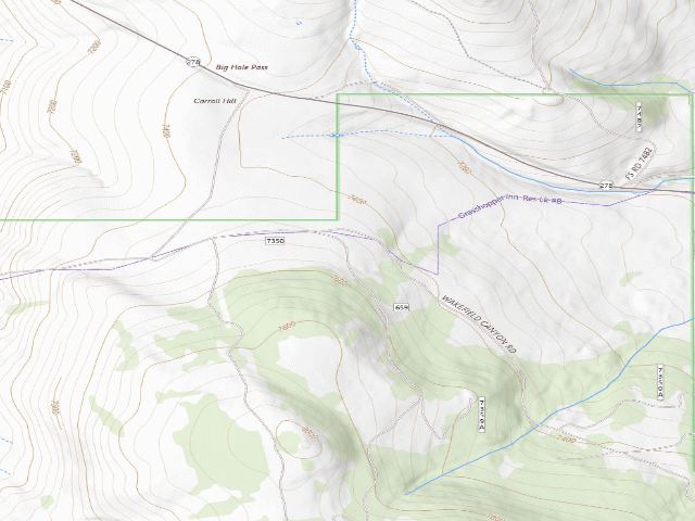 USGS topographic map of Camper