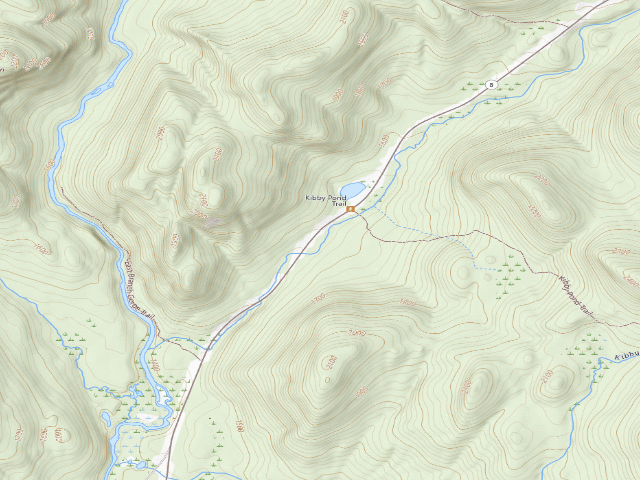 USGS topographic map of Campsite 001 (Wilcox Lake Wild Forest)