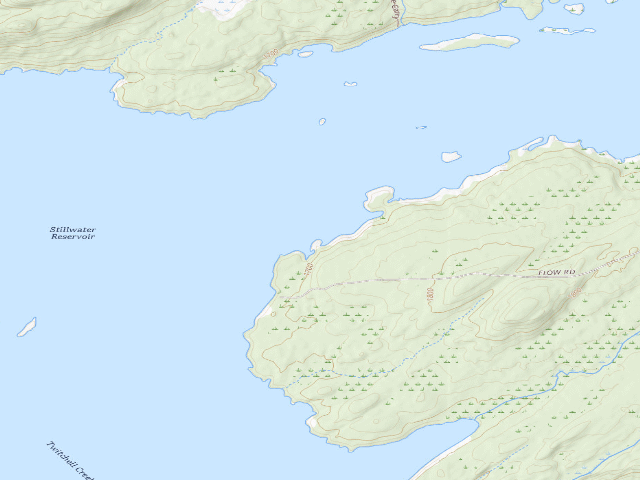 USGS topographic map of Campsite 38 (Independence River Wild Forest)