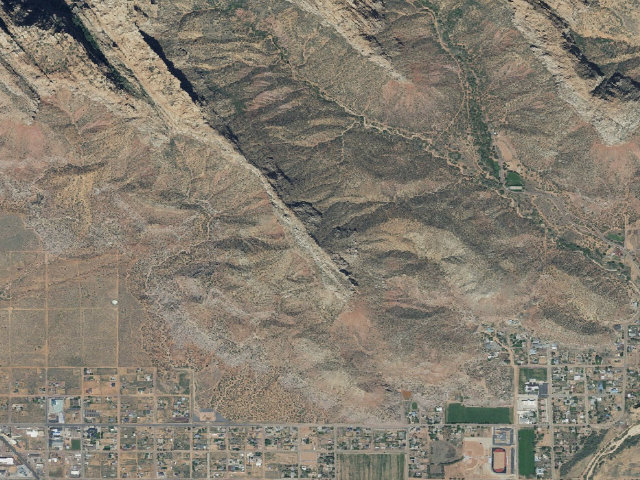 Aerial image of Canaan Mountain Wilderness