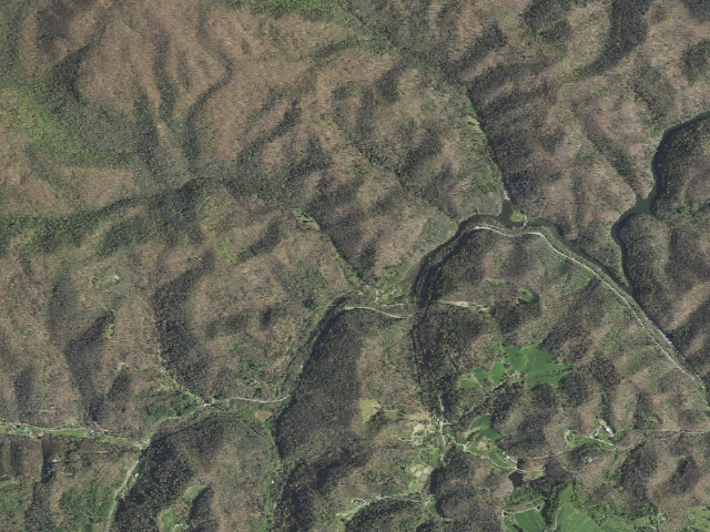 Aerial image of Cane Patch