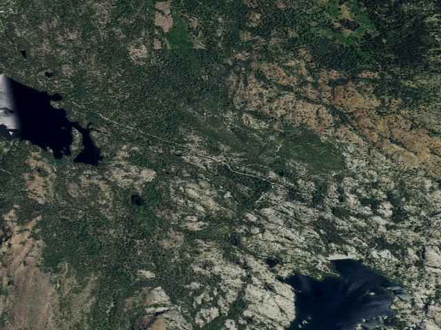 Aerial image of Canyon Creek