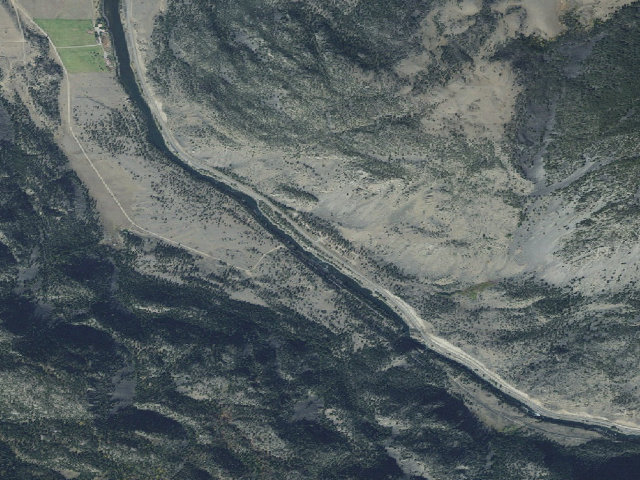 Aerial image of Canyon