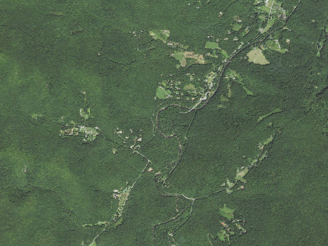 Aerial image of Carolina Hemlocks Campground