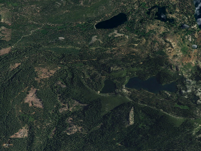 Aerial image of Carr Lake