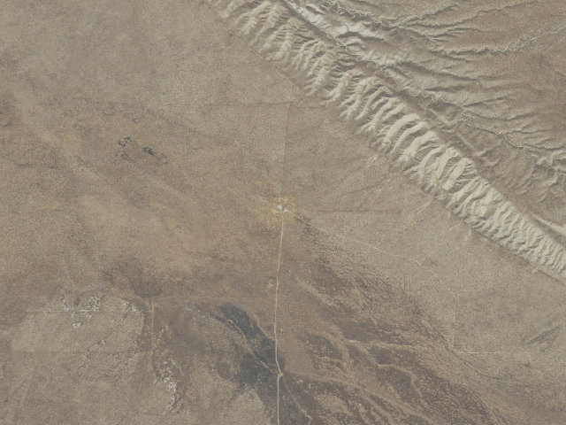 Aerial image of Carrizo Plain National Monument
