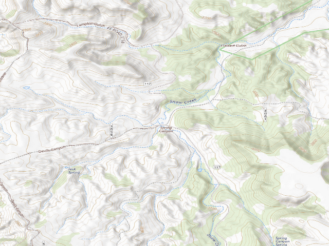 USGS topographic map of Carter Well