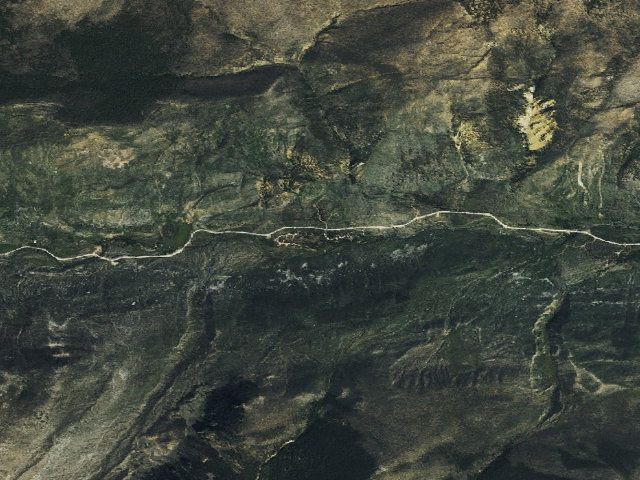 Aerial image of Cascade Campground