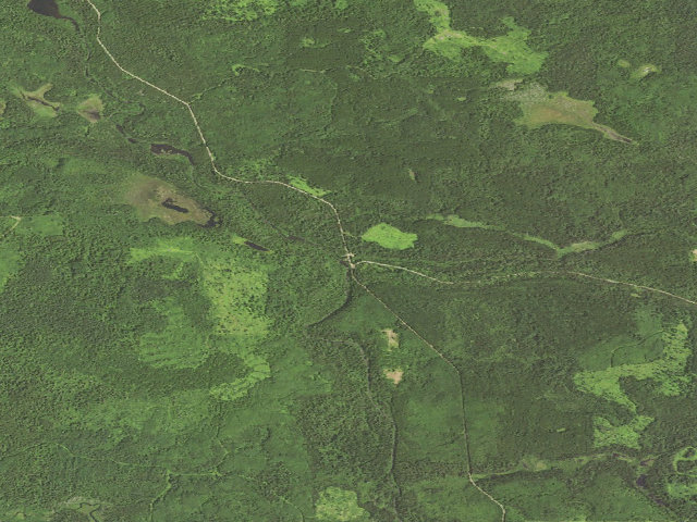 Aerial image of Cascade River Rustic Campground
