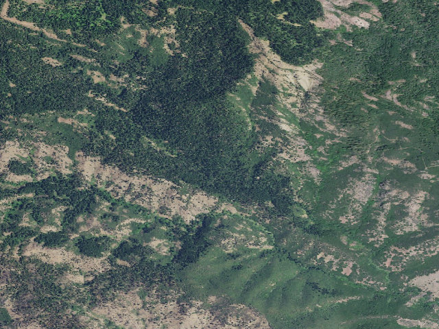 Aerial image of Cascade-Siskiyou National Monument