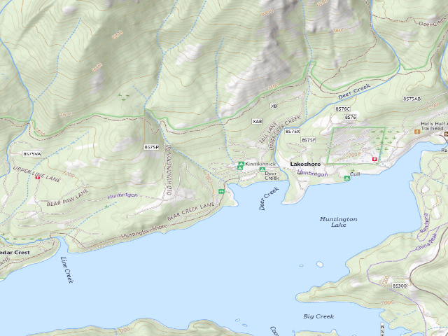 USGS topographic map of Catavee