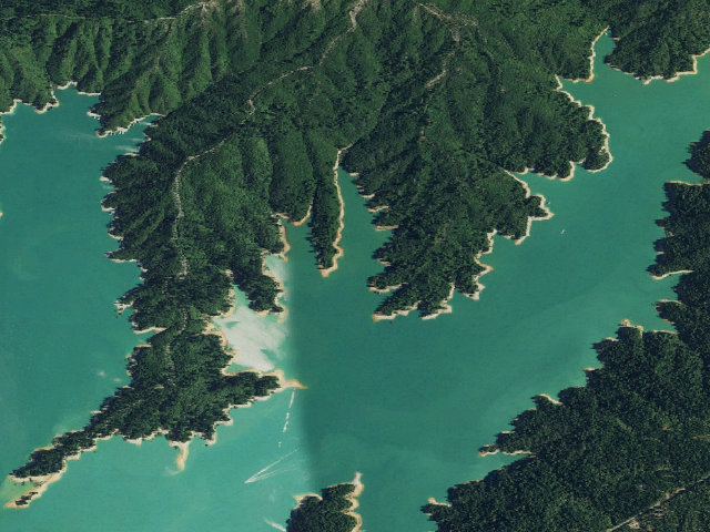 Aerial image of Catfish Cove