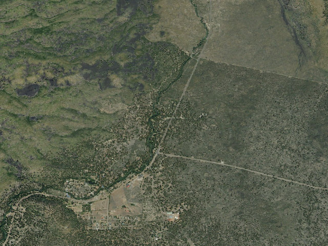 Aerial image of Cave Campground