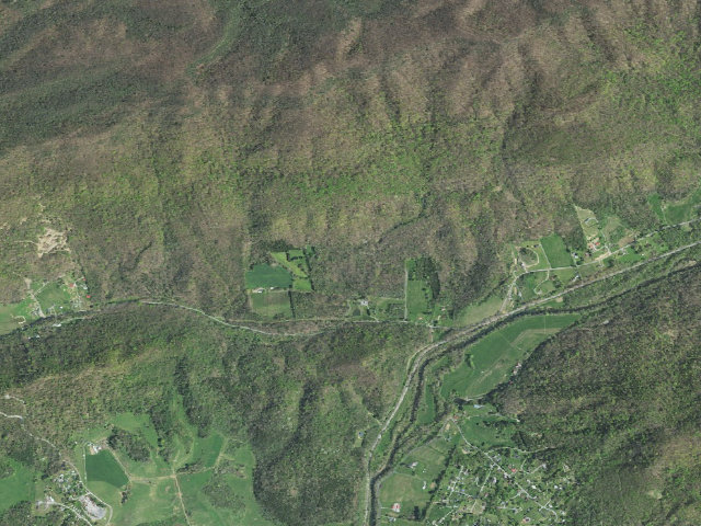 Aerial image of Cave Springs