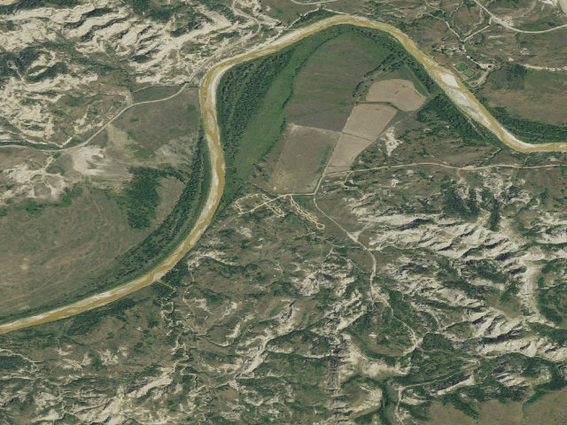 Aerial image of Ccc Campground
