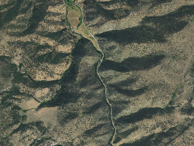 Aerial image of Cebolla Creek CG