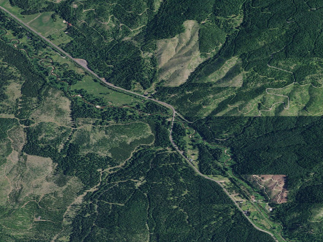 Aerial image of Cedar Creek Cg And Picnic Site