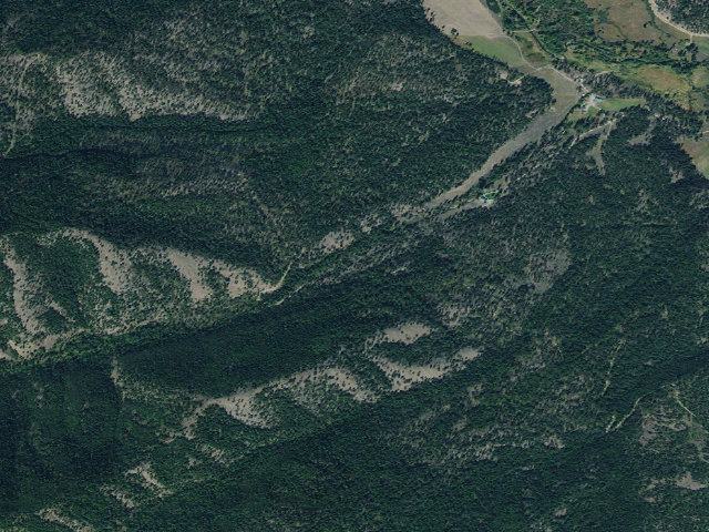 Aerial image of Cedar Creek
