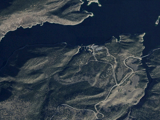 Aerial image of Cedar Springs Campground