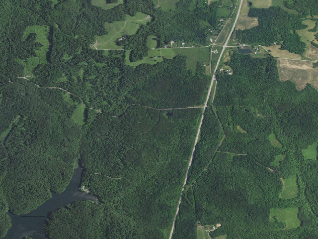 Aerial image of Celina Northface Loop