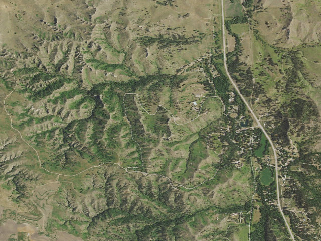 Aerial image of Chadron SP
