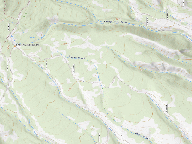 USGS topographic map of Chaffee County