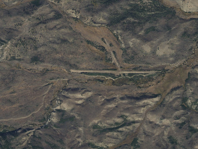 Aerial image of Chamberlain Basin