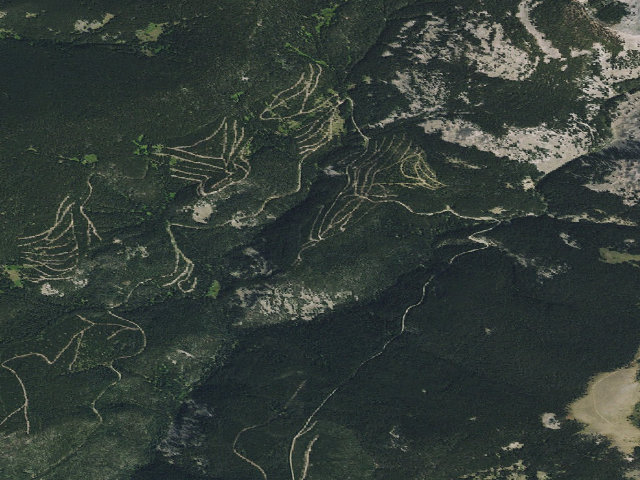 Aerial image of Chamberlin Creek 3328-04