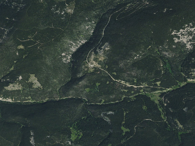 Aerial image of Chamberlin Creek 3328-05