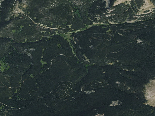 Aerial image of Chamberlin Creek 3328-06