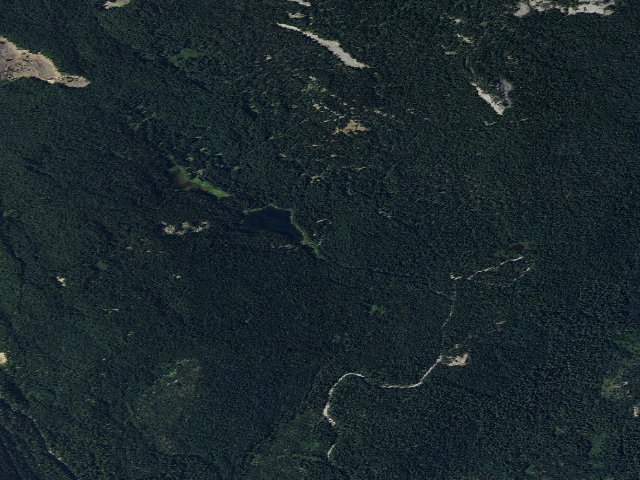 Aerial image of Chambers Lake