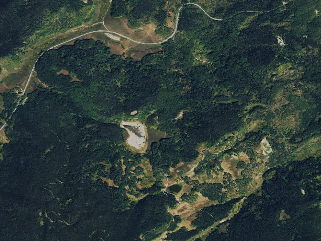 Aerial image of Chapman Reservoir