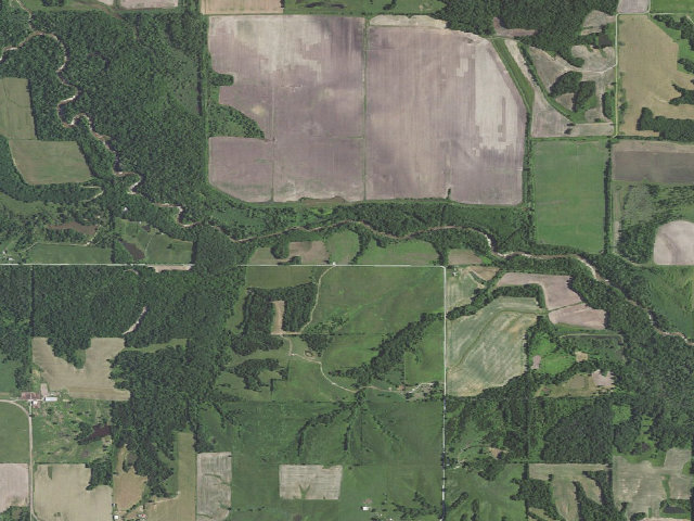 Aerial image of Charlie Heath Memorial Conservation Area
