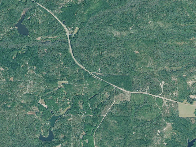 Aerial image of Chattahoochee Fall Line WMA - Almo Primitive Campground #1