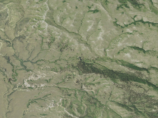 Aerial image of Cheeseman Pond