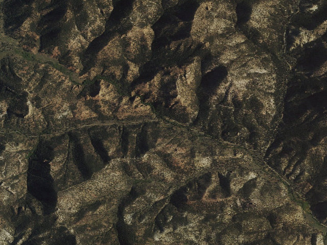 Aerial image of Cherry Creek Campground