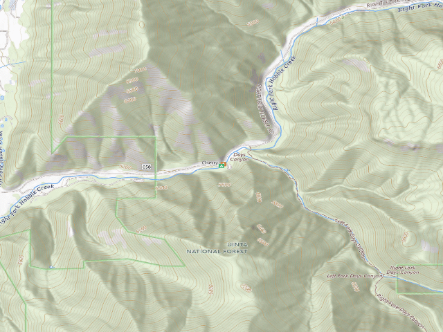 USGS topographic map of Cherry